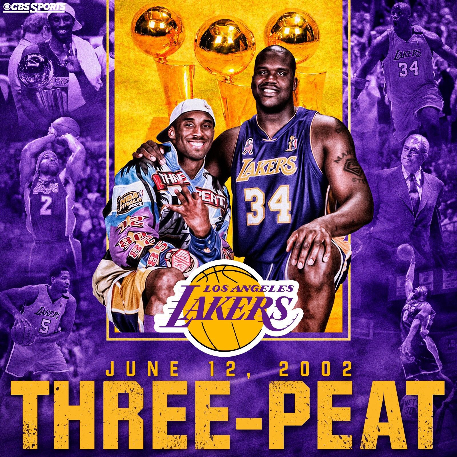 LA Lakers 2000–2002 - ranking option ranked #6