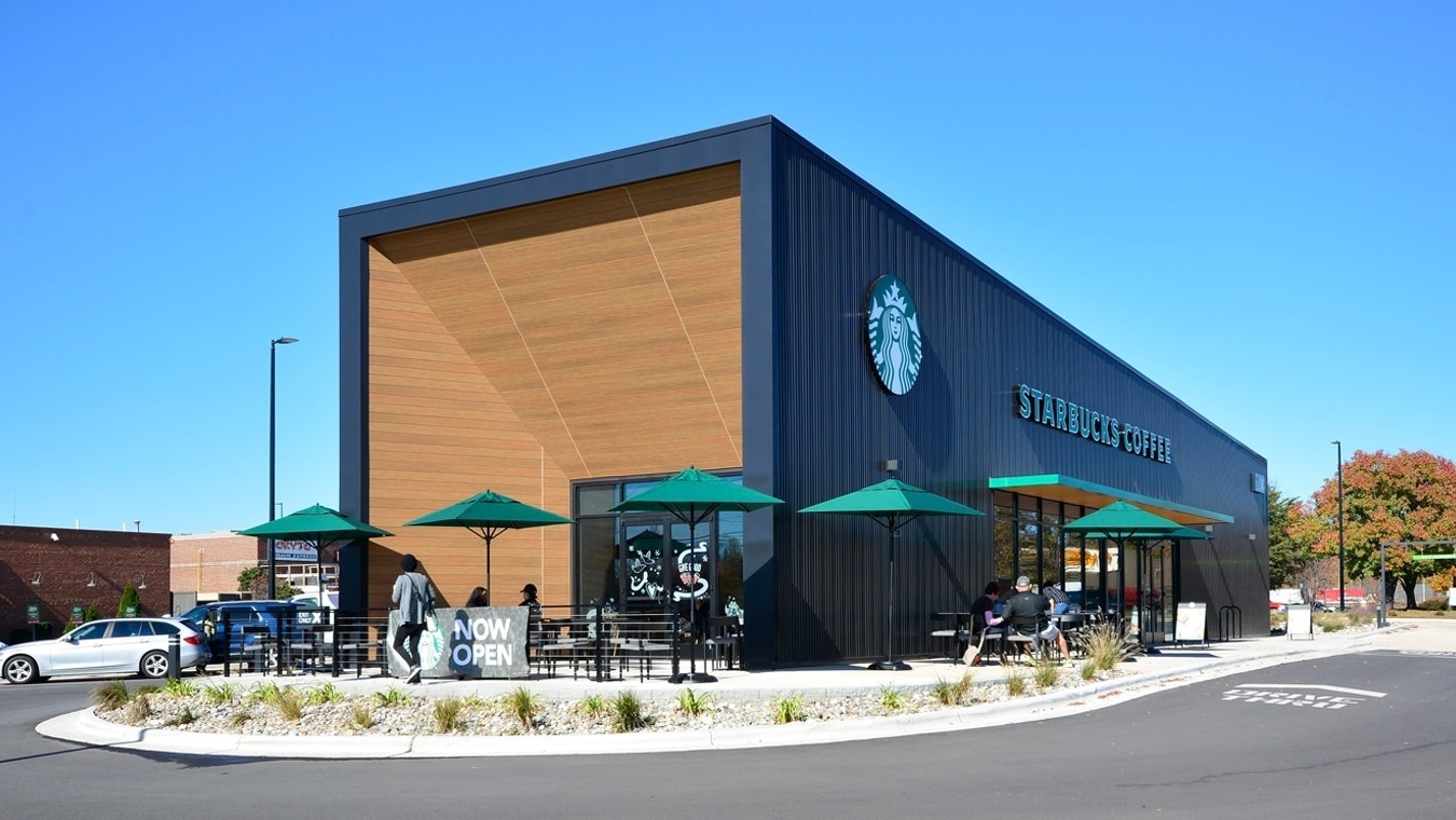Starbucks — ranked #10
