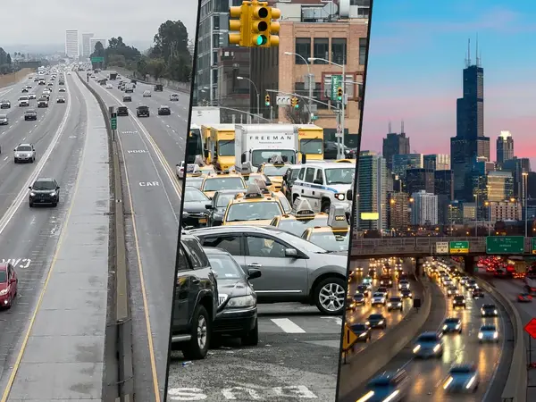 Which US city has the worst traffic?
