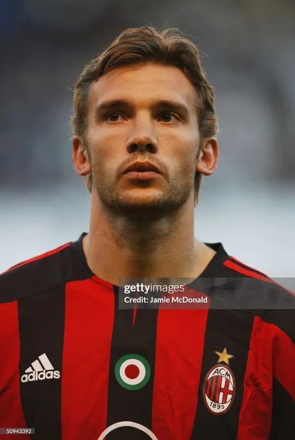 Andriy Shevchenko - ranking option ranked #7