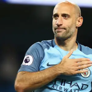 Pablo Zabaleta — ranked #7