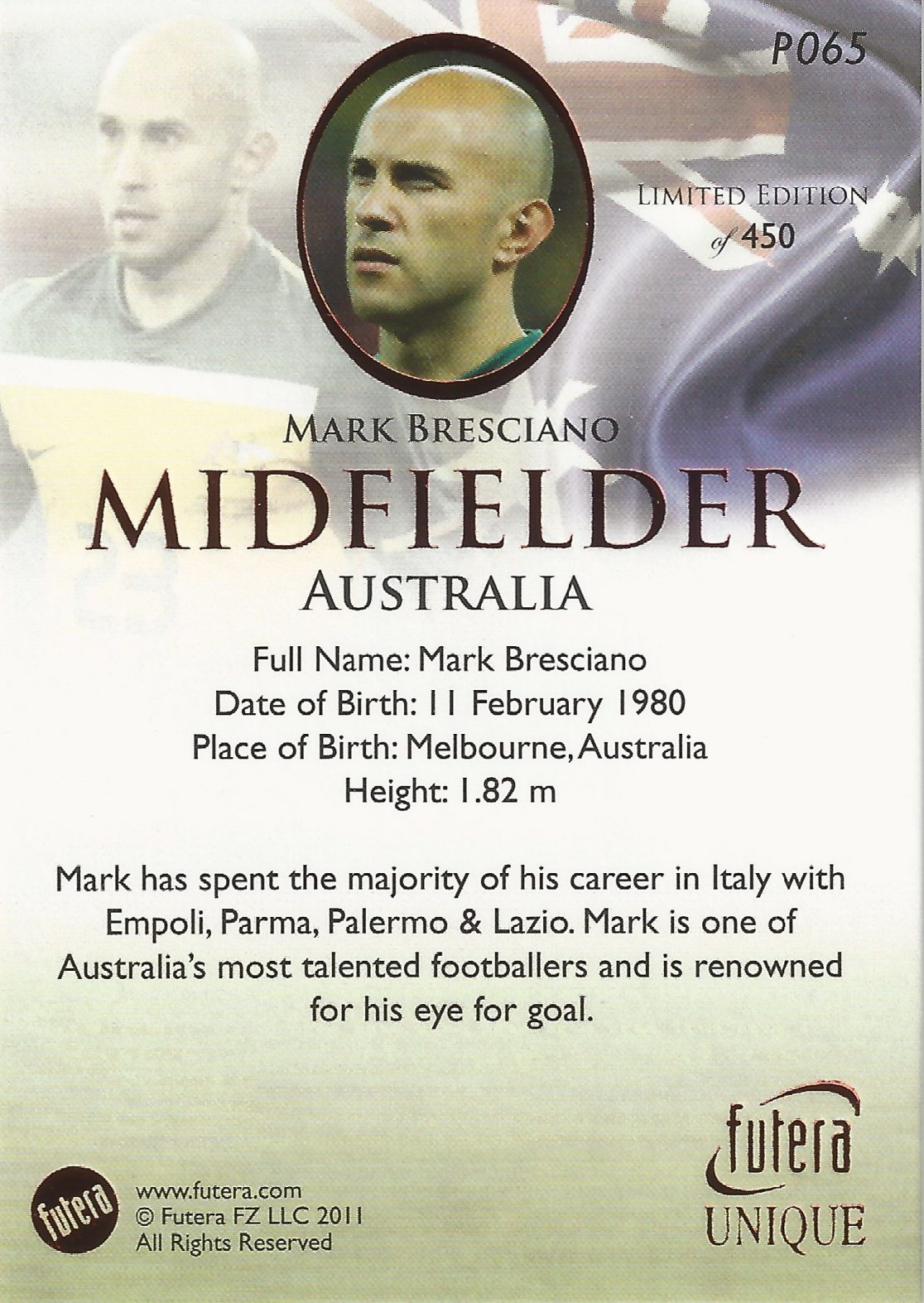 Mark Bresciano - ranking option ranked #12