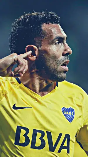 Carlos Tevez — ranked #4