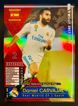 Dani Carvajal — ranked #5