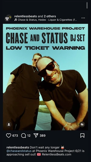 Chase & Status — ranked #7