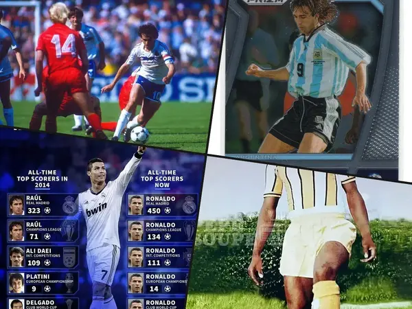 Who is the best goalscorer in continental football tournament history?