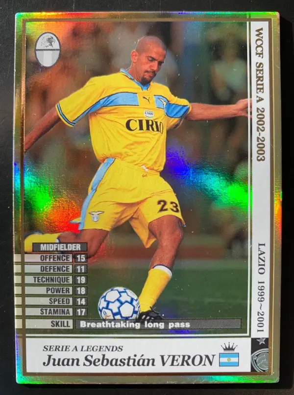 Juan Sebastián Verón - ranking option ranked #4