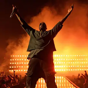 Kanye West — ranked #9