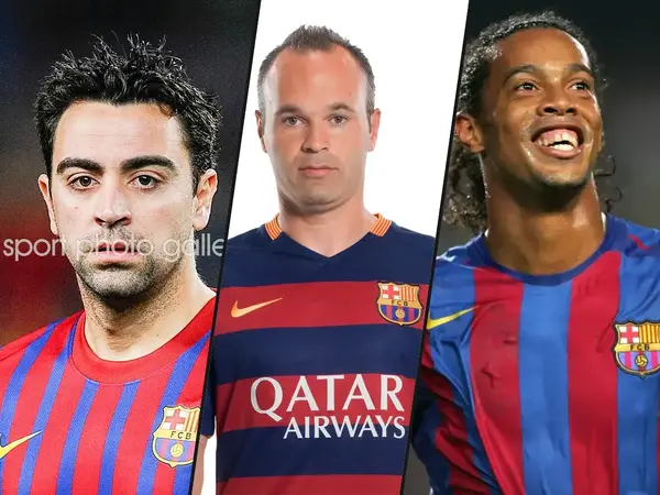 Who is the best midfielder in Barcelona history?