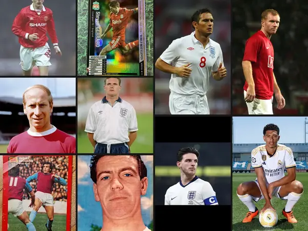 Who is the best midfielder in England national team history?