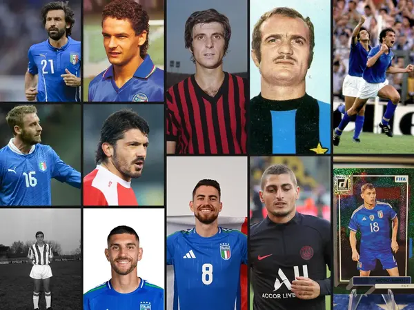 Who is the best midfielder in Italy national team history?
