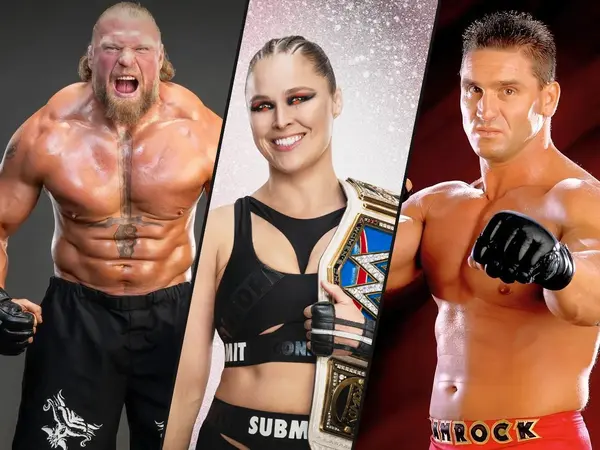 Who is the best MMA fighter to cross over to pro wrestling?