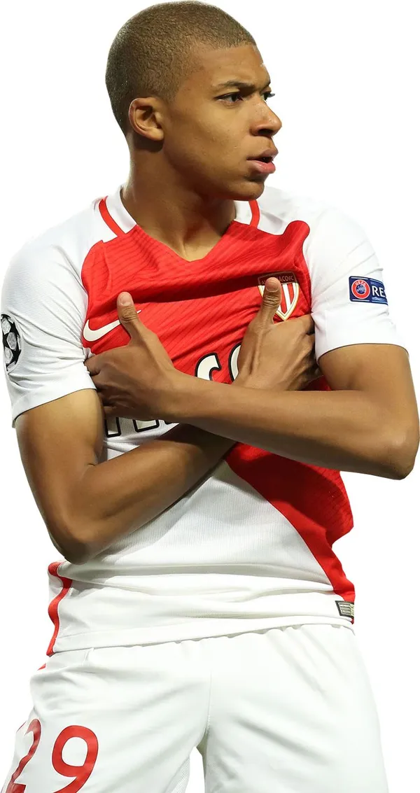 Kylian Mbappé - ranking option ranked #4
