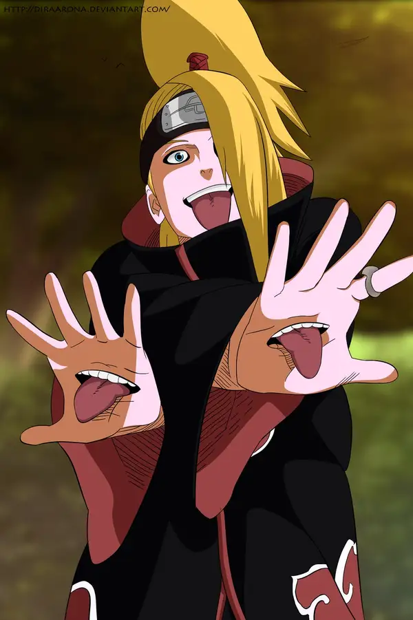 Deidara - ranking option ranked #13