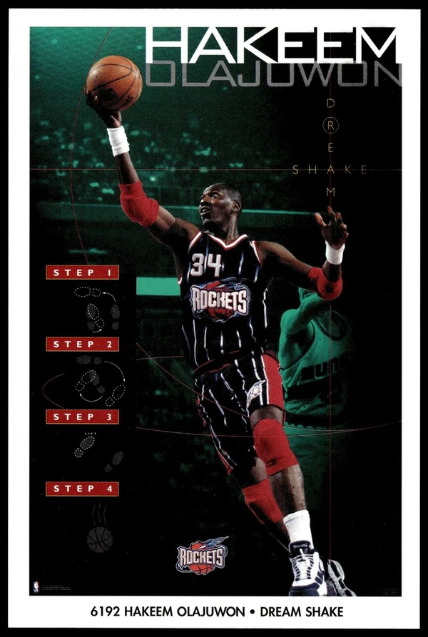 Hakeem Olajuwon - ranking option ranked #5