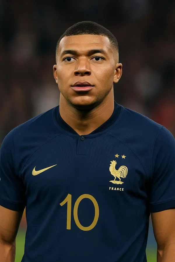 Kylian Mbappé - ranking option ranked #5