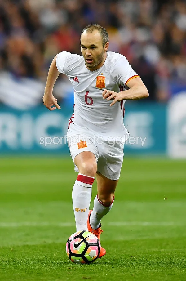 Andrés Iniesta - ranking option ranked #1
