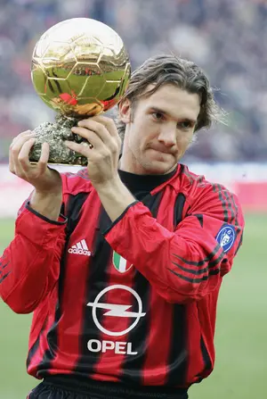 Andriy Shevchenko — ranked #2