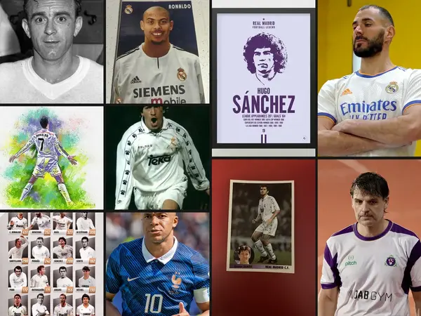 Top 10 Real Madrid Number 9s of All Time