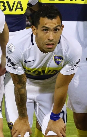 Carlos Tevez — ranked #6