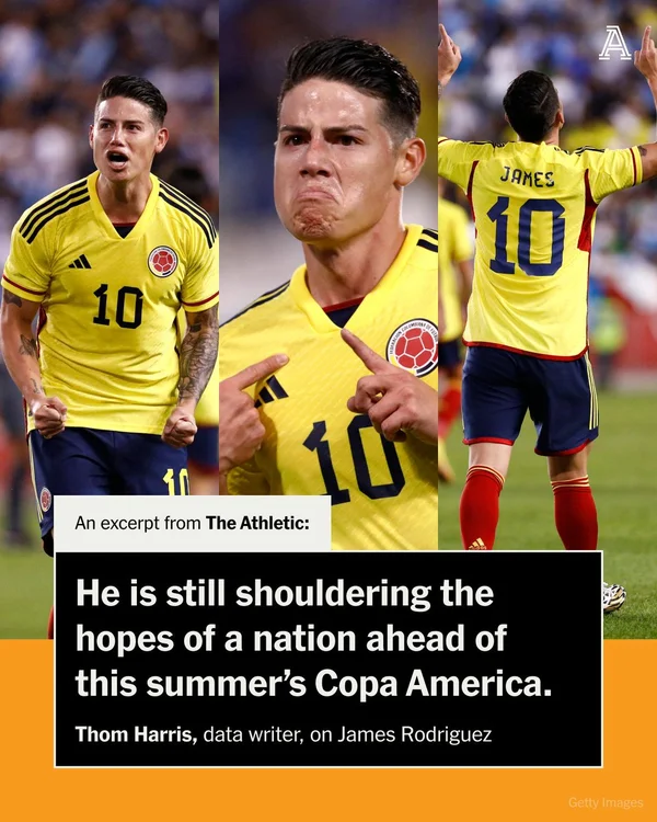 James Rodríguez - ranking option ranked #4