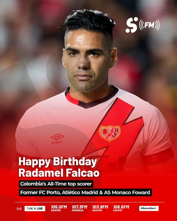 Radamel Falcao - ranking option ranked #5