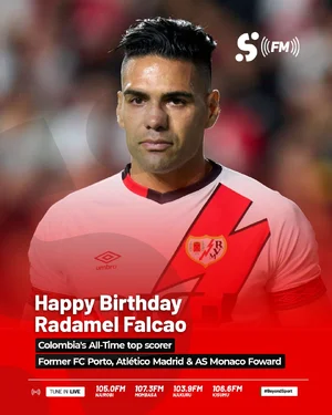 Radamel Falcao — ranked #5
