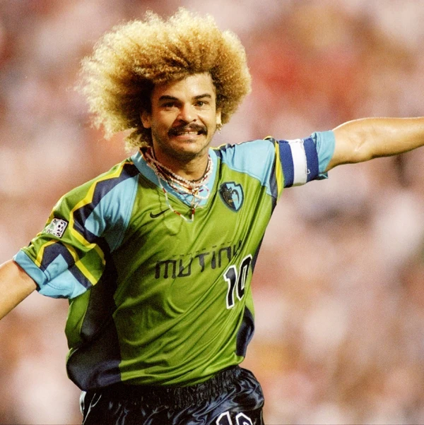 Carlos Valderrama - ranking option ranked #8