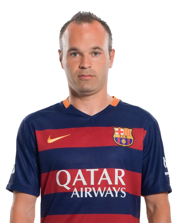 Andrés Iniesta - ranking option ranked #3