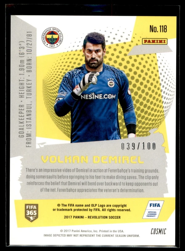 Volkan Demirel - ranking option ranked #9