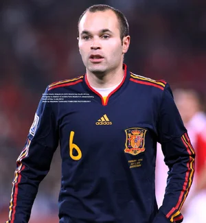 Andres Iniesta — ranked #1