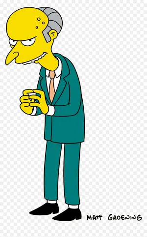 Mr. Burns — ranked #4