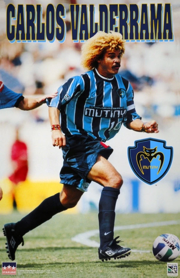 Carlos Valderrama - ranking option ranked #2