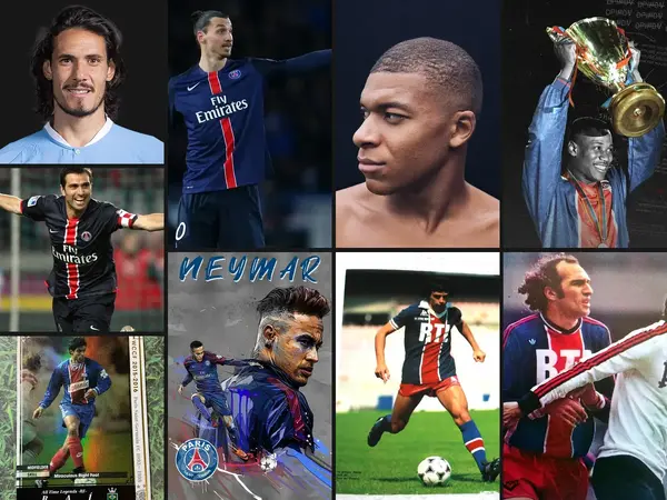 Who is the best striker in Paris Saint-Germain history?