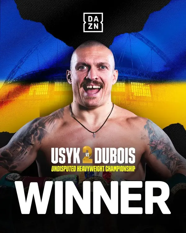 Oleksandr Usyk - ranking option ranked #12