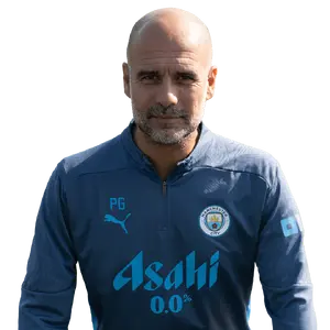 Pep Guardiola — ranked #2