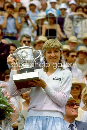 Chris Evert — ranked #5