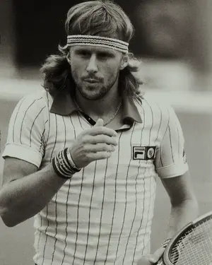 Björn Borg — ranked #2