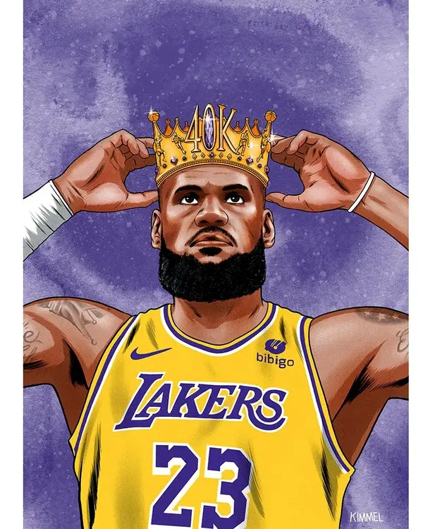 LeBron James - ranking option ranked #8