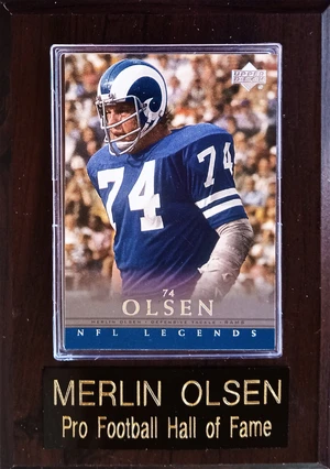 Merlin Olsen — ranked #8