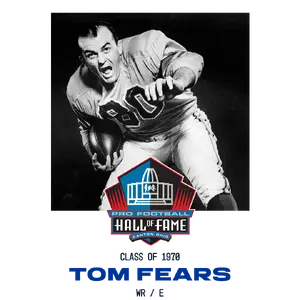 Tom Fears — ranked #3