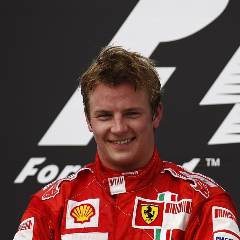 Kimi Raikkonen — ranked #16