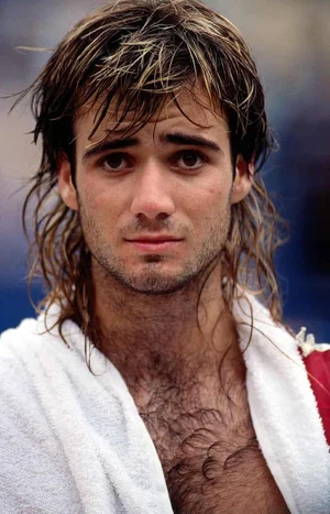 Andre Agassi — ranked #9