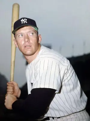 Mickey Mantle — ranked #7