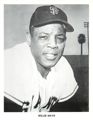 Willie Mays — ranked #2