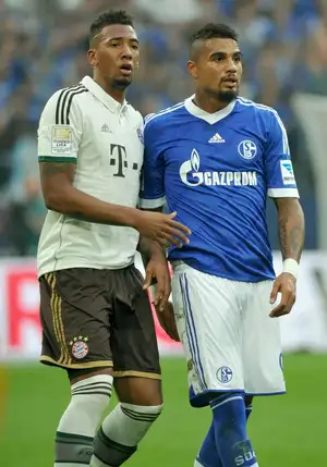 Jerome and Kevin-Prince Boateng — ranked #13