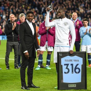 Kolo and Yaya Toure — ranked #9