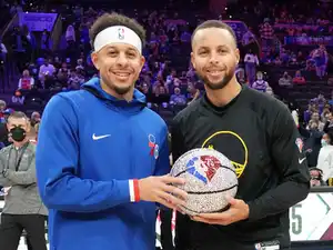 Stephen and Seth Curry — ranked #10