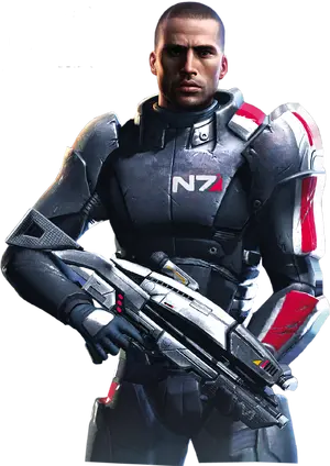 Commander Shepard — ranked #12