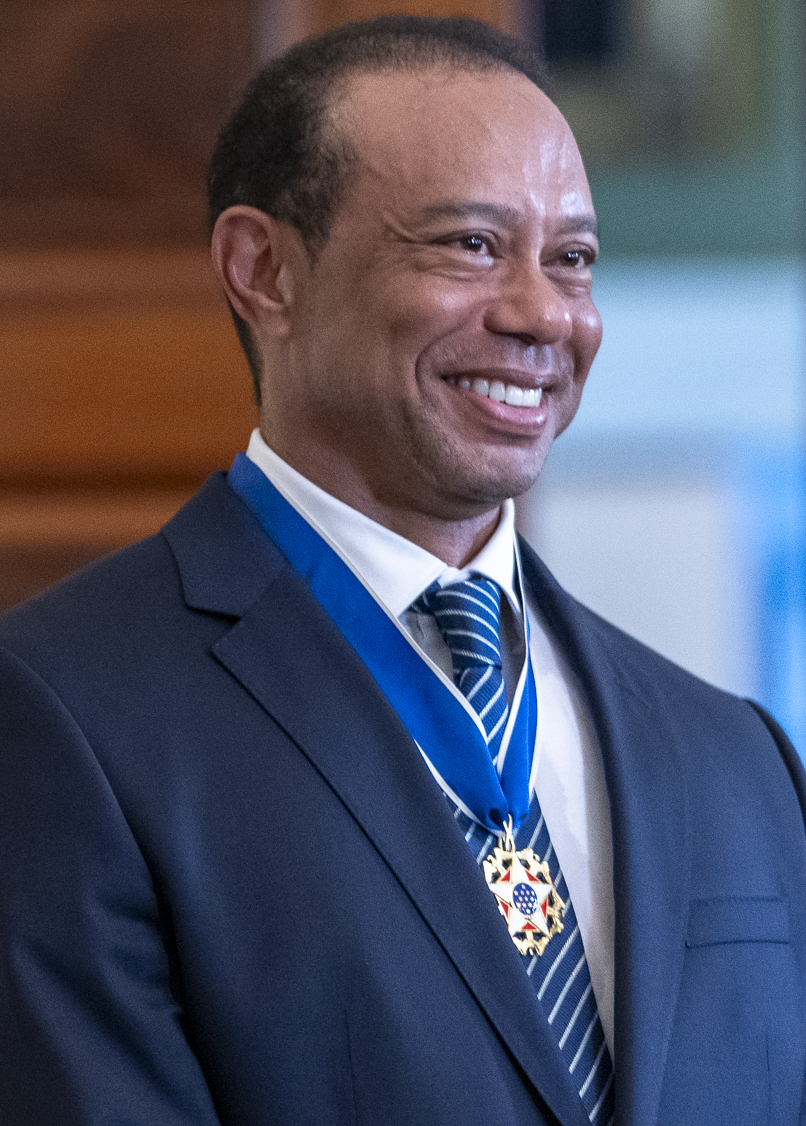 Tiger Woods — ranked #4